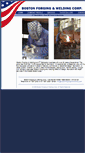 Mobile Screenshot of bostonforgingandwelding.com